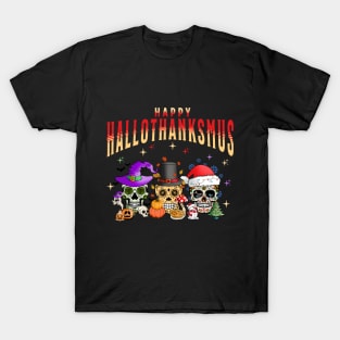 Happy HalloThanksmus T-Shirt